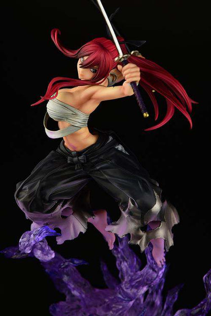 ORCATOYS FAIRY TAIL ERZA SAMURAI SHIKKOKU STATUA 43 cm