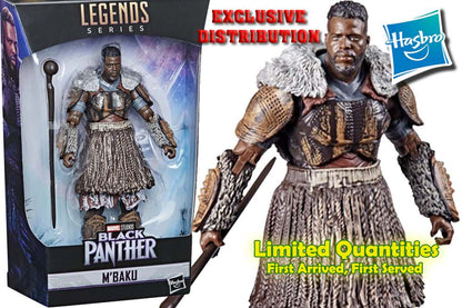 HASBRO - MARVEL LEGENDS BLP MBAKU EXLUSIVE AF ACTION FIGURE