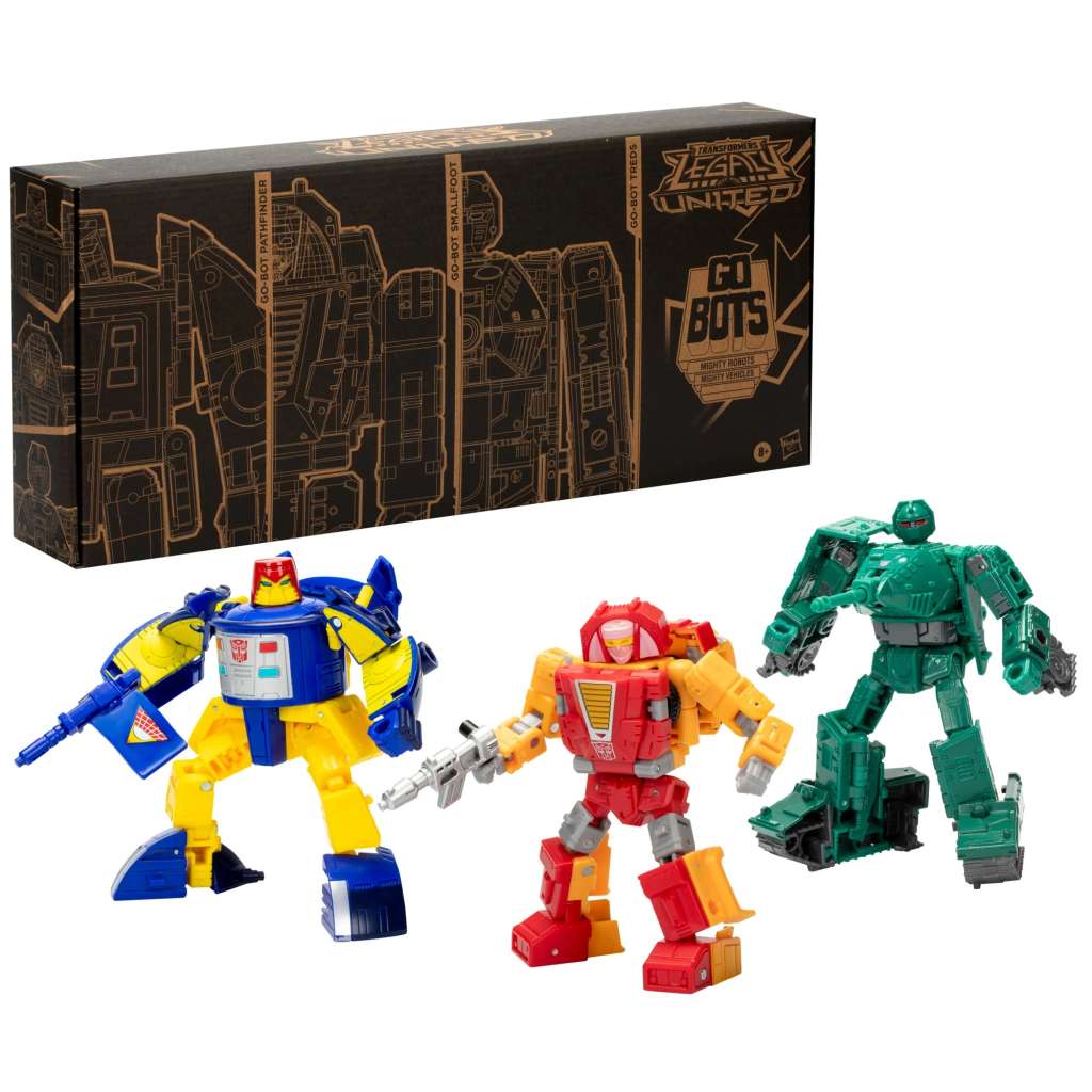TRANSFORMERS LU GO-BOT GUARDIANS 3-PACK