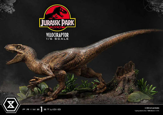 PRIME 1 JURASSIC PARK VELOCIRAPTOR ATTACK STATUA 38.2 cm