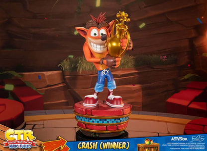 CRASH WINNER STATUE