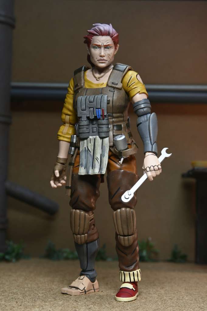 TMNT LRONIN LYEAR GR APRIL BA YI MOJA ACTION FIGURE
