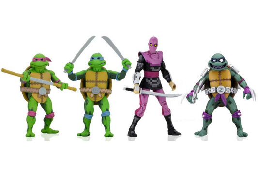 TMNT TURTLES IN TIME SERIES 1 SET (4)