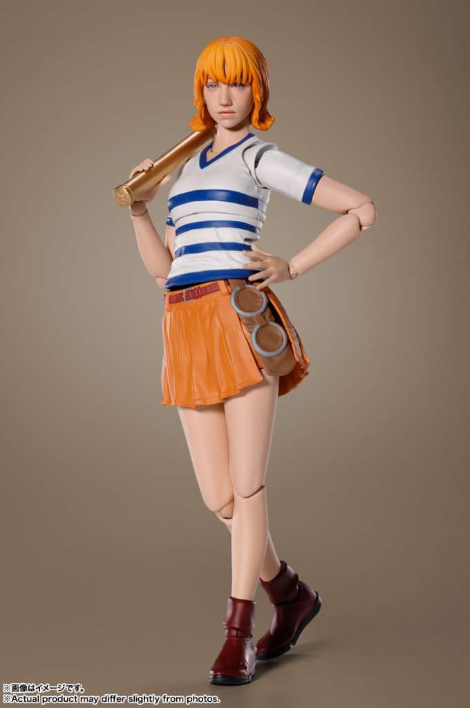 BANDAI NAMI - ONE PIECE S.H.FIGUARTS NETFLIX ACTION FIGURE 15 cm