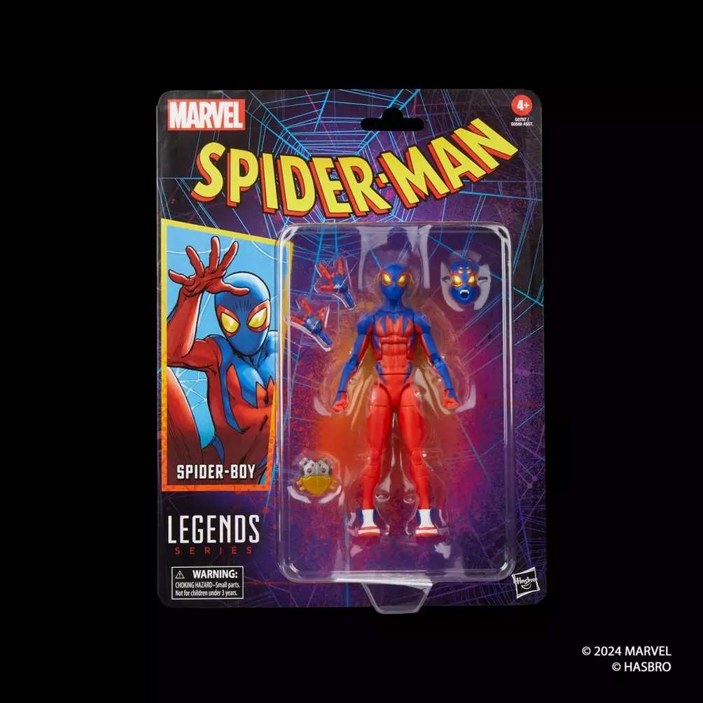 HASBRO SPIDER-MAN - MARVEL LEGENDS VINTAGE SPIDER-BOY ACTION FIGURE