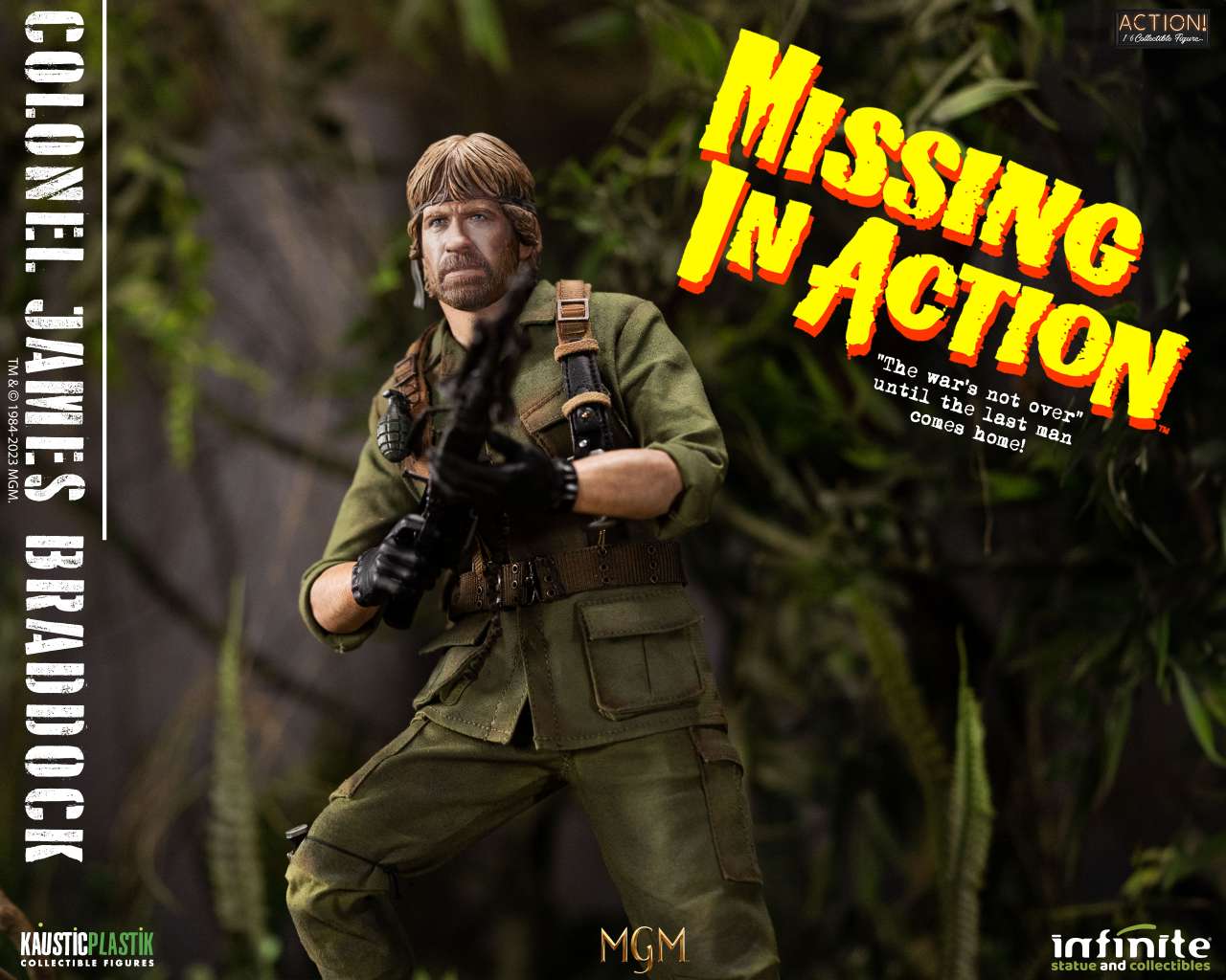 INFINITE STATUE MISSING ACTION COLONEL JAMES BRADDOCK STANDARD EDITION 1/6 ACTION FIGURE 30.5 cm