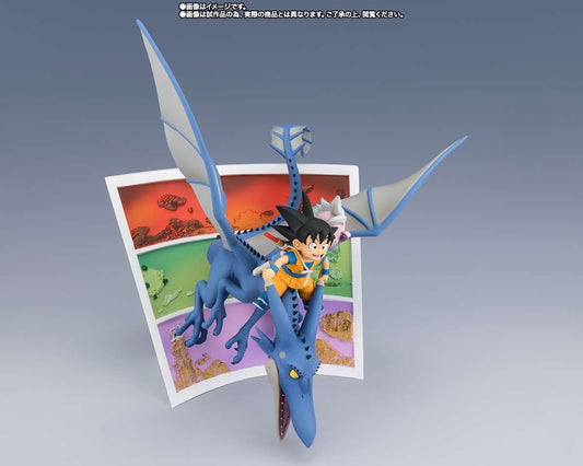 DRAGON BALL FIGUARTS ZERO STATUE DI SON GOKU & SUPREME KAI (MINI) 23 CM BANDAI TAMASHII