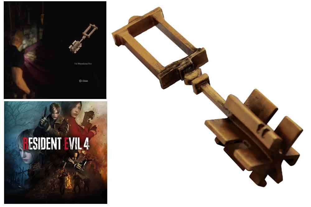 RESIDENT EVIL 4 - WAYSHRINE KEY REPLICA REPLICA FANATTIK