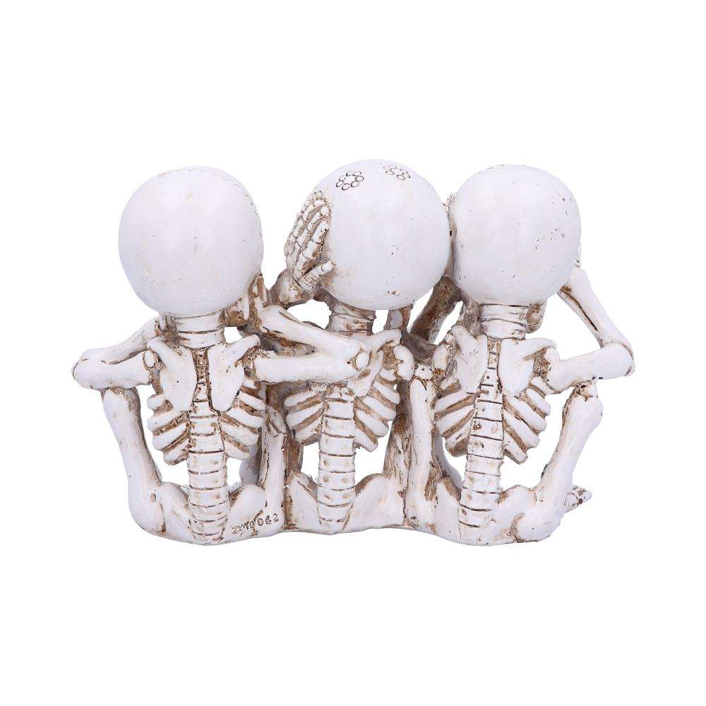 CALAVERAS SKELETON THREE WISE FIGURINE
