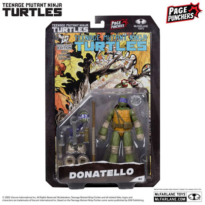 TMNT 5INCH FIGURE WITH COMIC ASS SET (6)