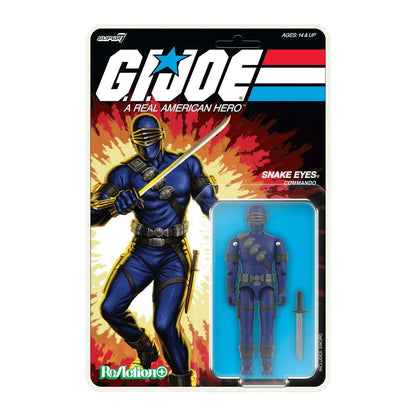 G.I. JOE W03 SNAKE EYES (CARTOON) RE+ AF