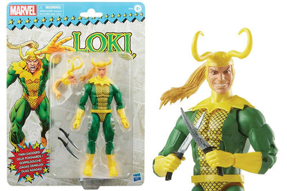 HASBRO LOKI - MARVEL LEGENDS VINTAGE AF ACTION FIGURE