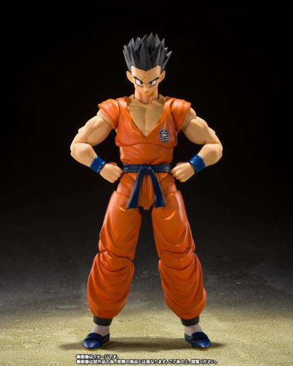 BANDAI YAMCHA DRAGON BALL Z S.H. FIGUARTS EARTH FIGHTER ACTION FIGURE 15 CM
