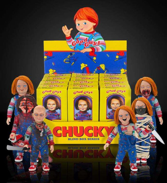 CHUCKY TV GOOD GUY BLIND BOX 7"" DISP 12