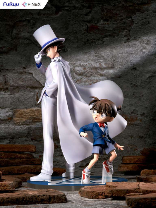 CASE CLOSED CONAN & KID 1/7 FIGURE