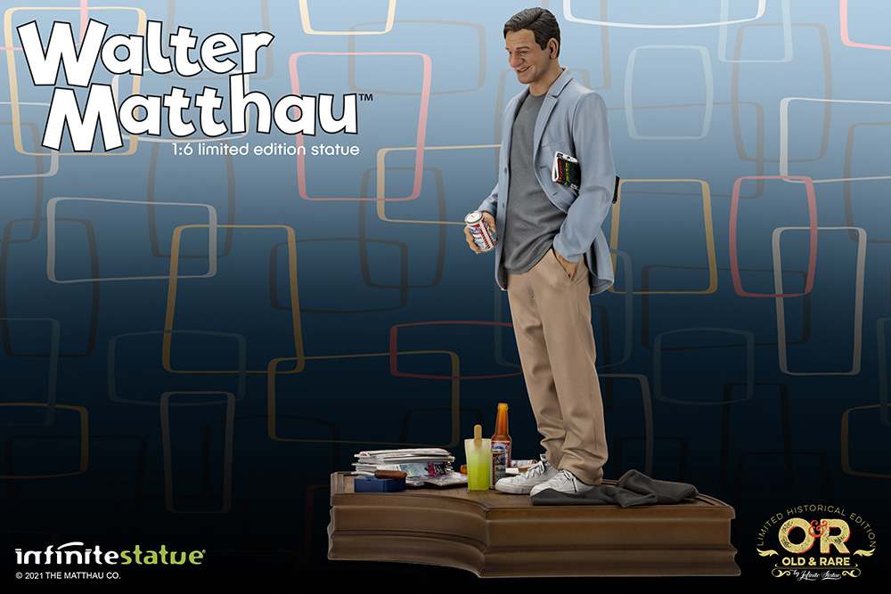 WALTER MATTHAU OLD&RARE 1/6 RESIN STATUE