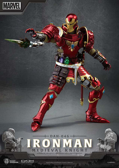 BEAST KINGDOM MEDIEVAL KNIGHT IRON MAN DAH ACTION FIGURE 20 cm