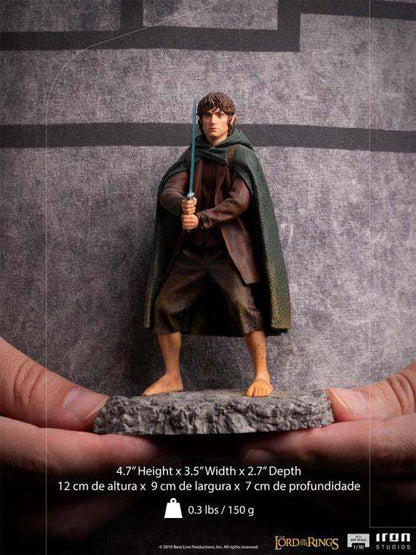 IRON STUDIOS LOTR FRODO FELLOWSHIP ART 1/10 STATUA 12 cm