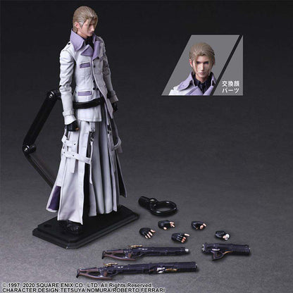 SQUARE ENIX FF VII REMAKE RUFUS SHINRA PLAY ARTS KAI ACTION FIGURE 27 cm
