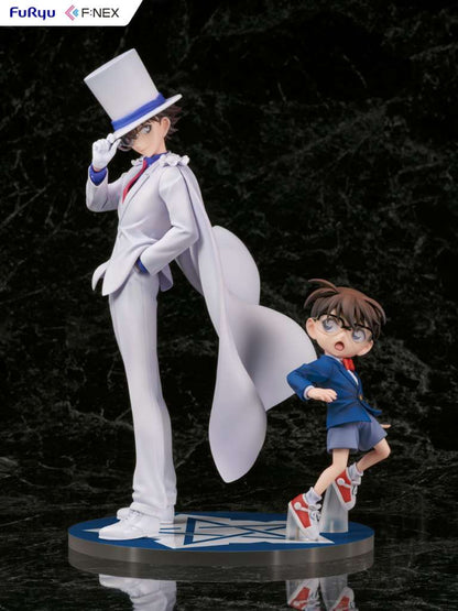CASE CLOSED CONAN & KID 1/7 FIGURE