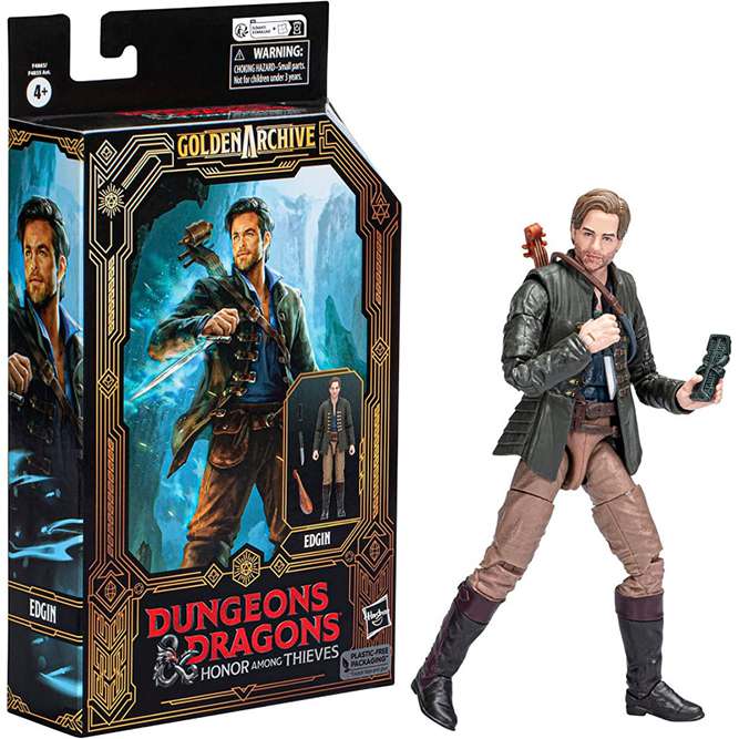 HASBRO DUNGEONS & DRAGONS GA HAT EDGIN AF ACTION FIGURE