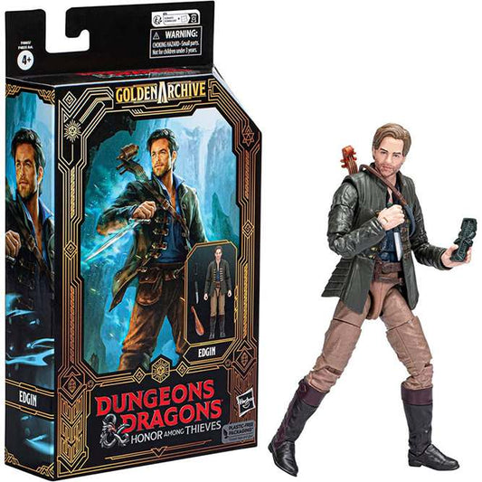 DUNGEONS & DRAGONS: HONOR AMONG THIEVES GOLDEN ARCHIVE ACTION FIGURA EDGIN 15 CM HASBRO