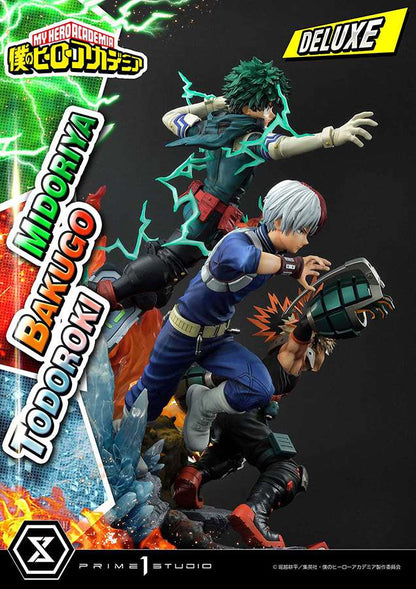 MHA MIDORIYA BAKUGOTO DOROKI DLX BONUS STATUA PRIME 1 STUDIO