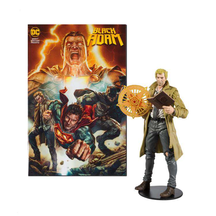 DC COMICS BLACK ADAM PAGE PUNCHERS ACTION FIGURA JOHN CONSTANTINE 18CM MCFARLANE TOYS