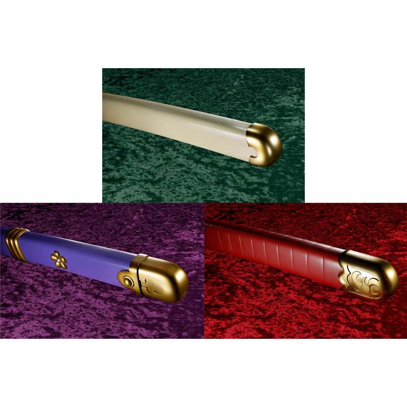 ONE PIECE RORONOA ZORO 3 SWORD PROP SET