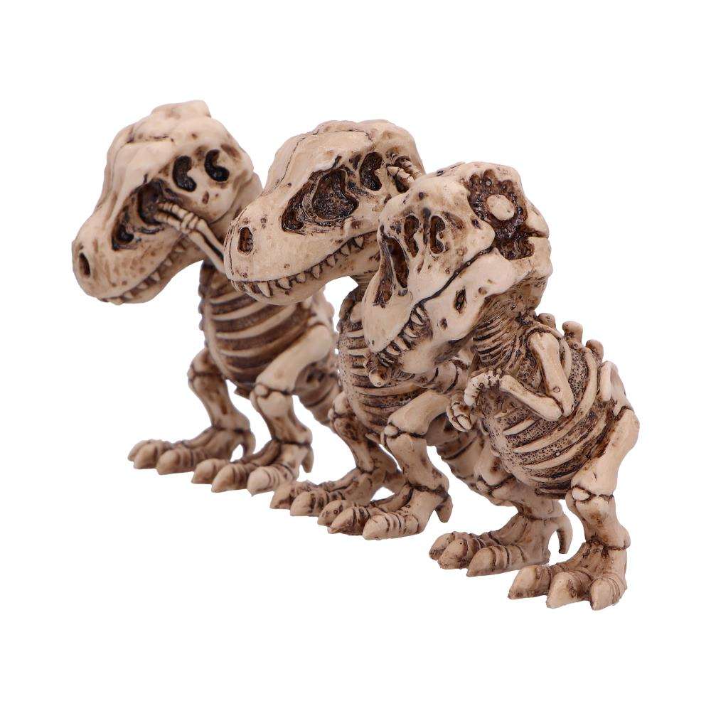 THREE WISE TYRANNOSAURUS REX SKELETONS