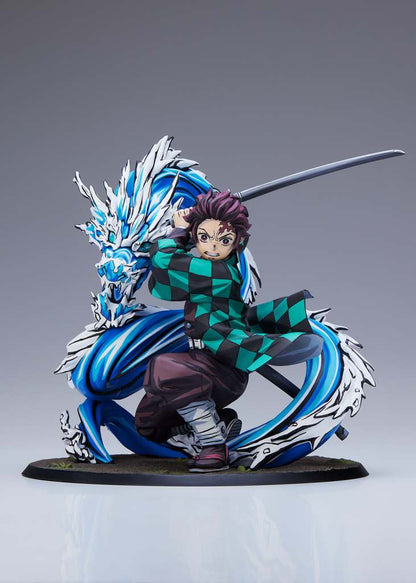 DEMON SLAYER: KIMETSU NO YAIBA STATUA 1/8 TANJIRO KAMADO TOTAL CONCENTRATION PAINT VER. 19 CM ANIPLEX
