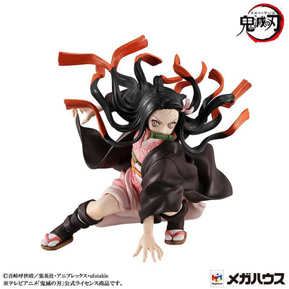 MEGAHOUSE - DEMON SLAYER BROTHER & SISTER GEM ST STATUA 17 cm