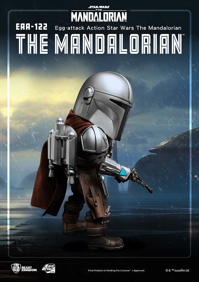 BEAST KINGDOM EGG ATTACK ACTION MANDALORIAN ACTION FIGURE 16.5 cm
