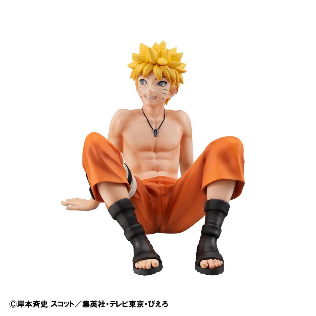 NARUTO SHIPPUDEN G.E.M. SERIES PVC STATUA NARUTO PALM SIZE 9 CM MEGAHOUSE