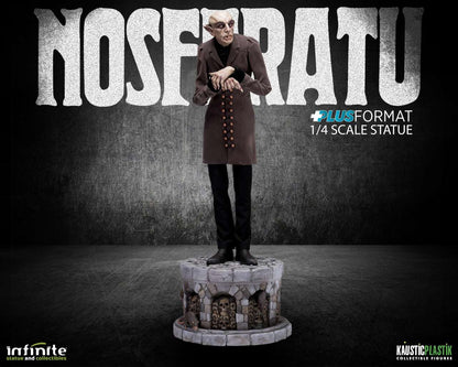 NOSFERATU  STATUA RESINA FORMATO PLUS 1/4 61 CM INFINITE STATUE