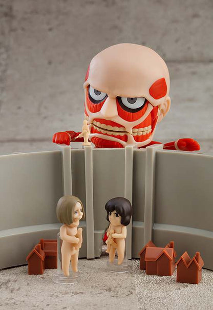 GOOD SMILE COMPANY NENDOROID AOT COLOSSAL TITAN RENEWAL SET MINI FIGURA 10 cm