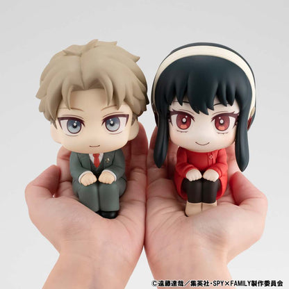SPY X FAMILY LOOK UP PVC STATUAS LOID FORGER & YOR FORGER SET 11 CM MEGAHOUSE