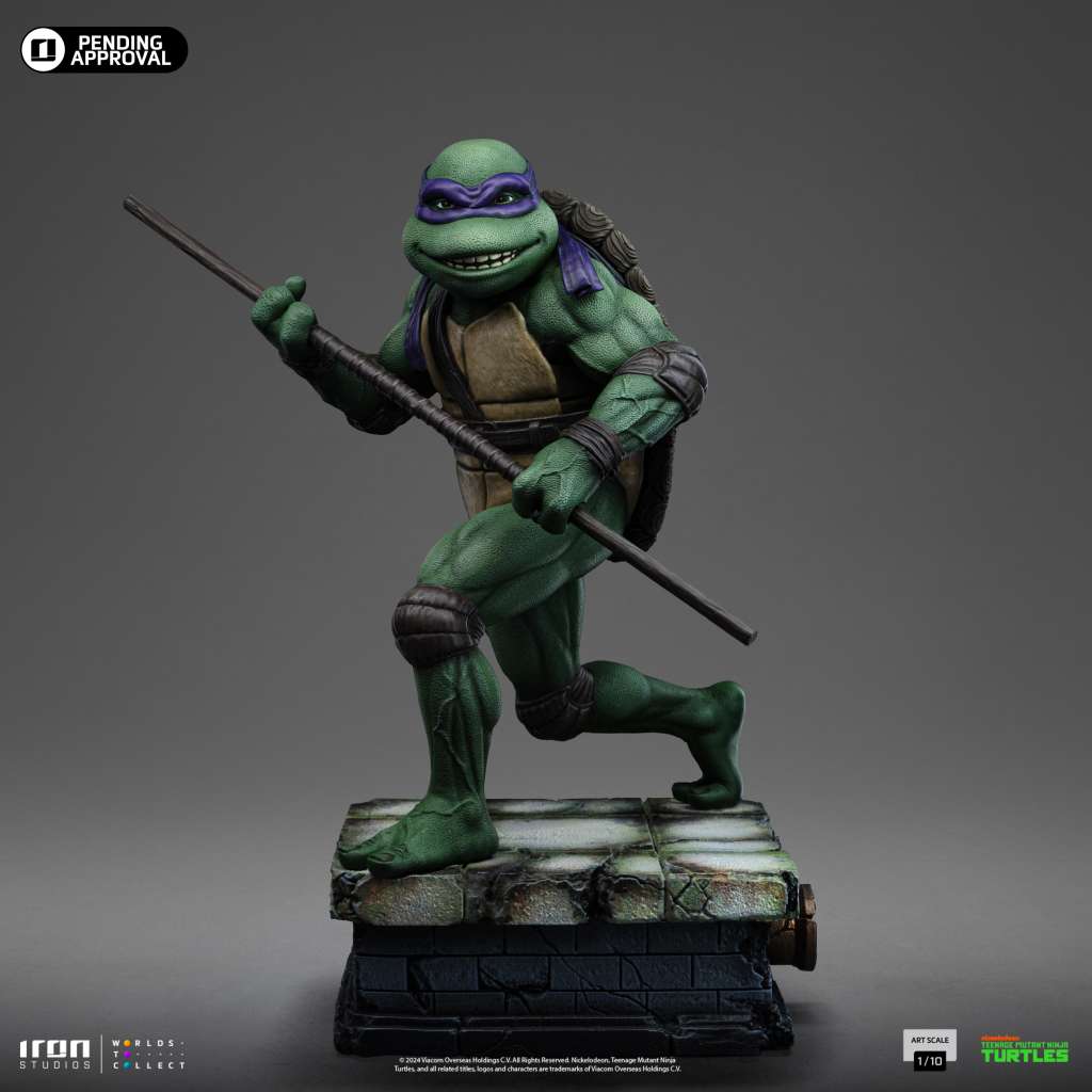 IRON STUDIOS TMNT DONATELLO 1/10 STATUA 30 cm