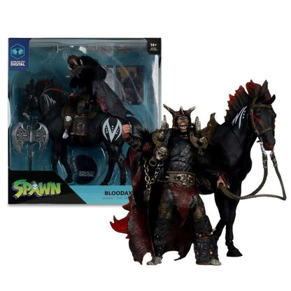 SPAWN BLOOD AXE W/HORSE 2-PK AF