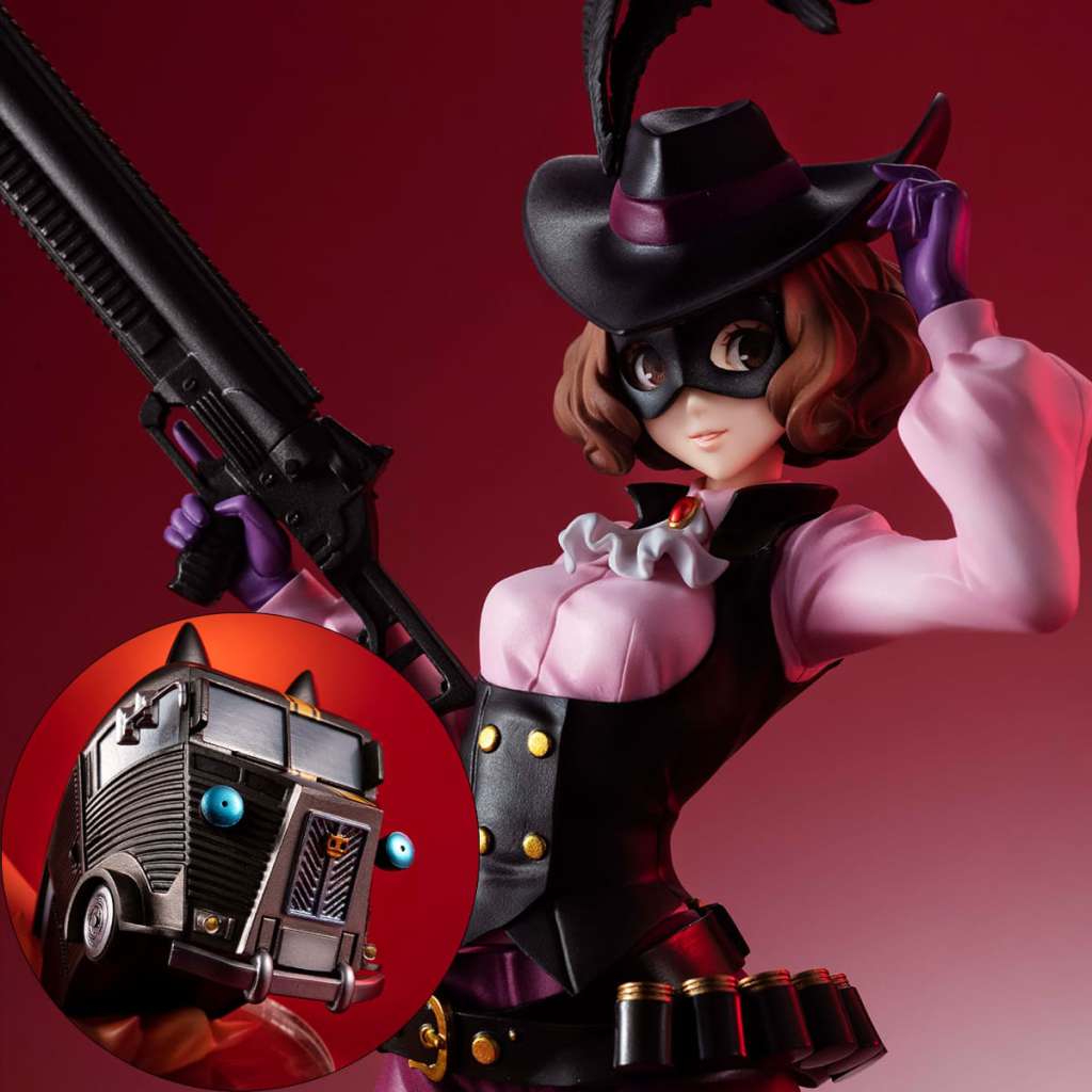PERSONA５HARU E MORGANA CAR STATUA STATUA MEGAHOUSE