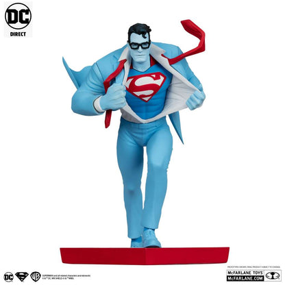 DC DI SUPERMAN RED BLUE CLAYTON RESIN ST