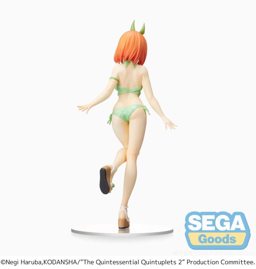 THE QUINTESSENTIAL QUINTUPLETS 2 PM PVC STATUA YOTSUBA NAKANO 20 CM SEGA