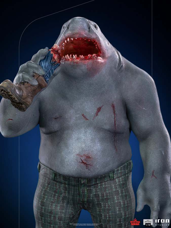 IRON STUDIOS SUICIDE SQUAD KING SHARK ART 1/10 STATUA 24 cm
