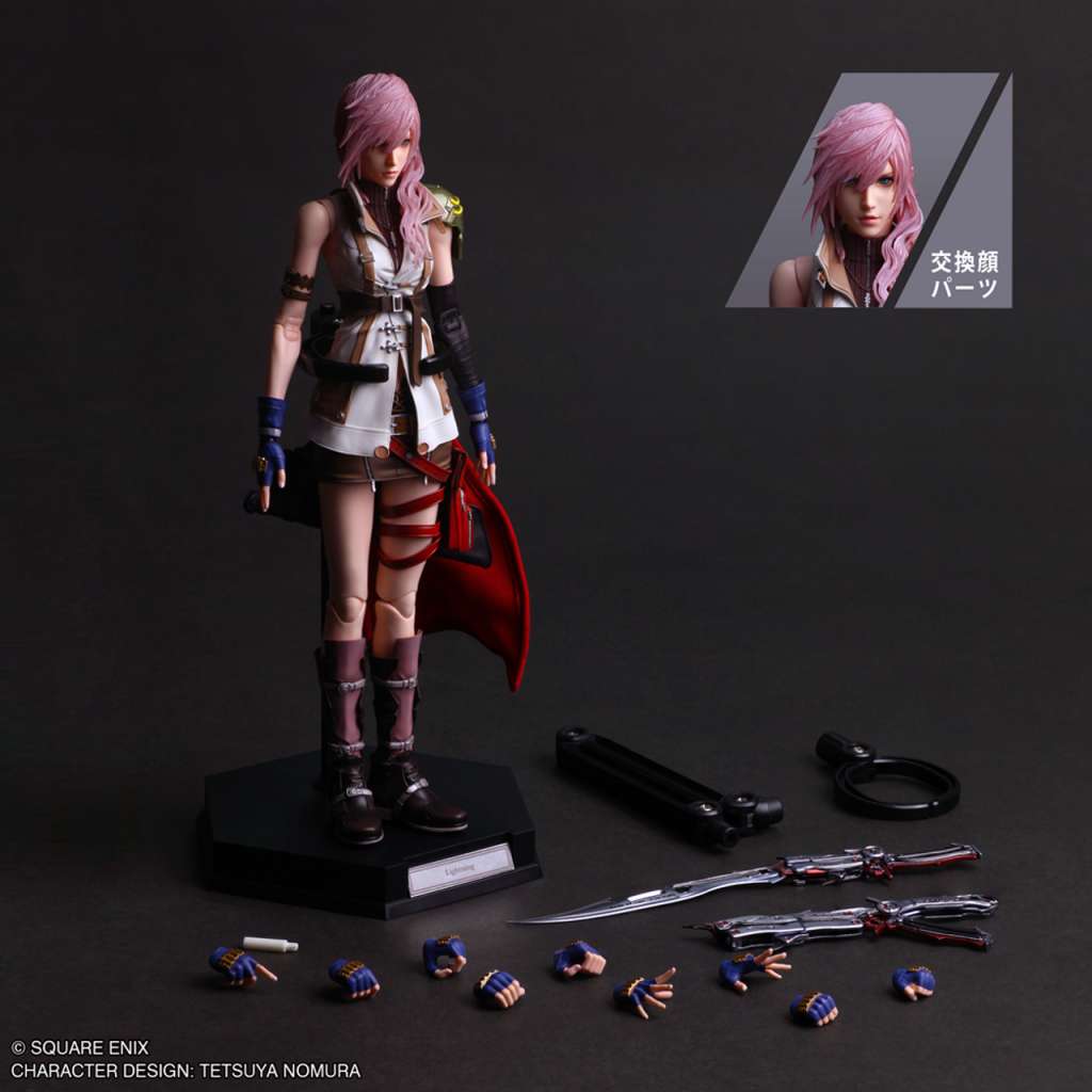 FF 13 LIGHTNING PLAY ARTS SHIN AF