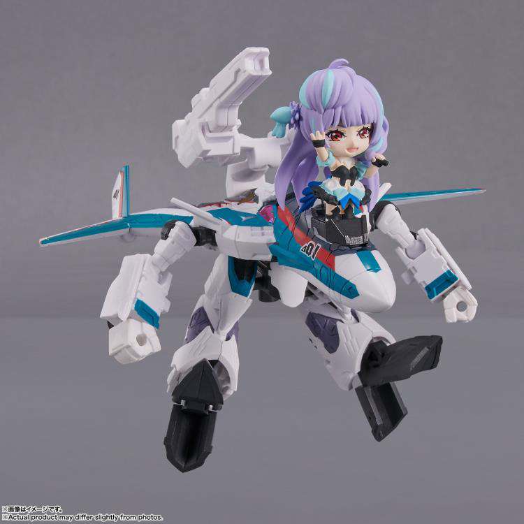 BANDAI MACROSS VF-31S SIEGFRIED MIKUMO TINY SES ACTION FIGURE 10 cm