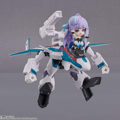 BANDAI MACROSS VF-31S SIEGFRIED MIKUMO TINY SES ACTION FIGURE 10 cm