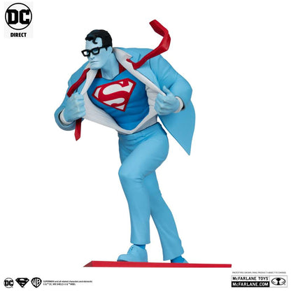 DC DI SUPERMAN RED BLUE CLAYTON RESIN ST