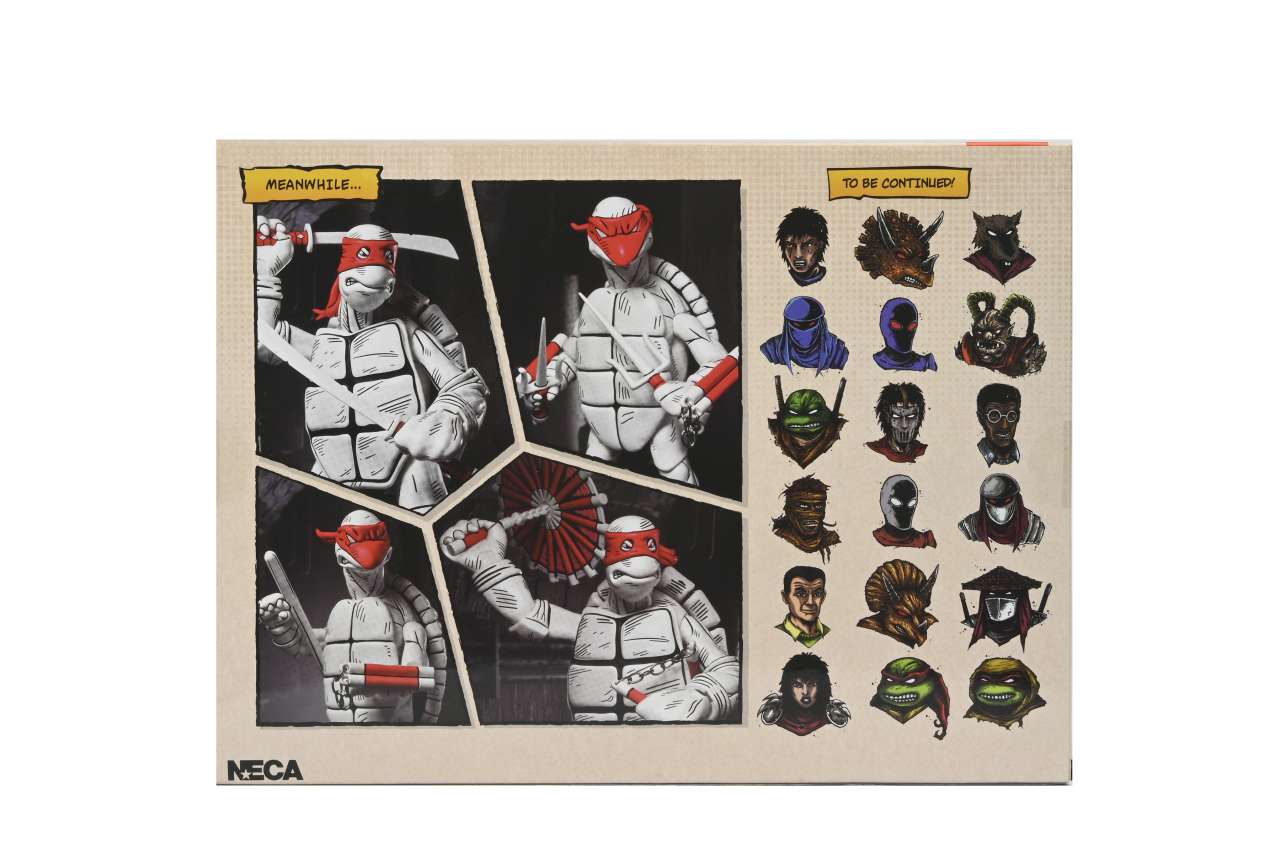 TMNT MIRAGE B&W FIRST TURTLES 2PACK AF
