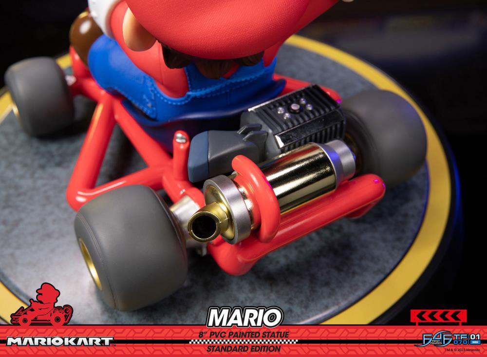 MARIO KART MARIO PVC PAINTED STATUE