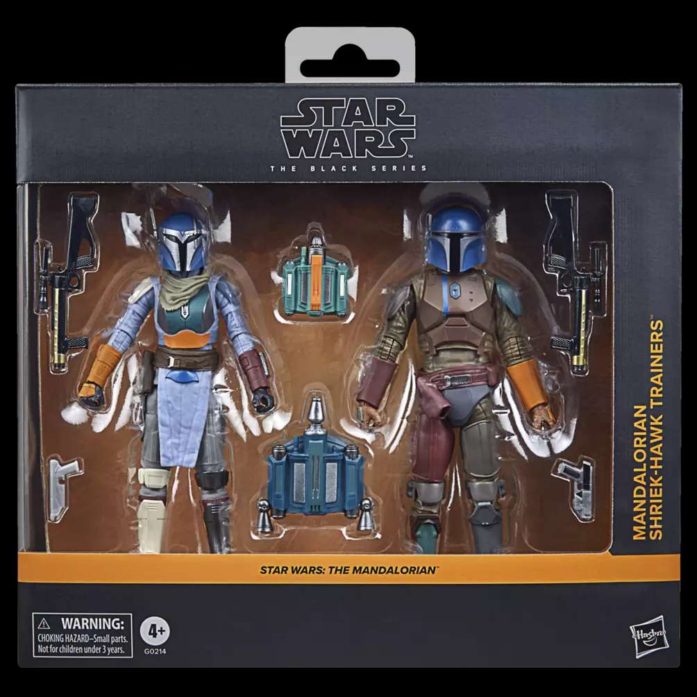 HASBRO - STAR WARS BLACK SERIES MANDALORIAN SHRIEK-HAWK TRAINERS ACTION FIGURE